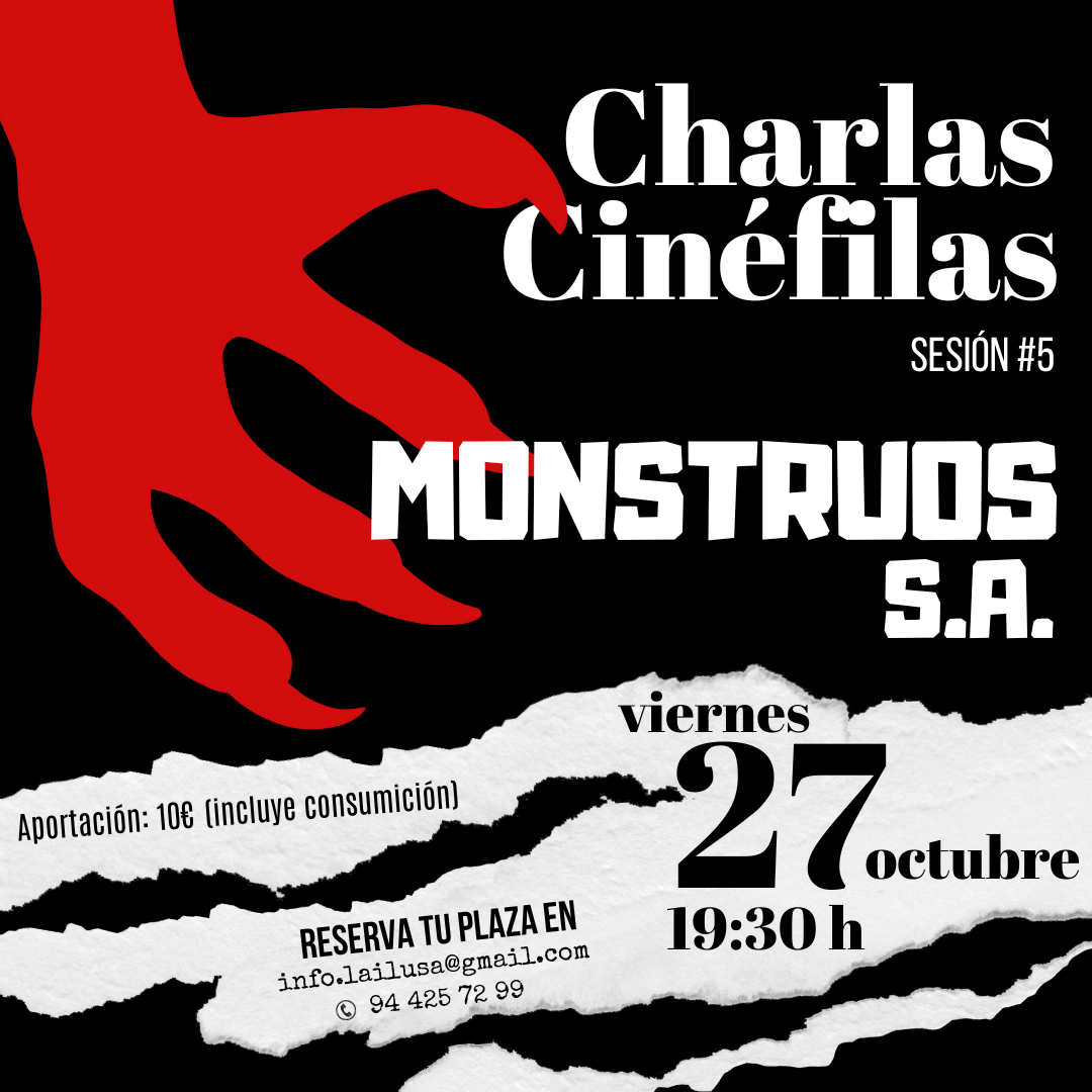 Charlas de cine en la ilusa en Bilbao. Monstruos S.A.