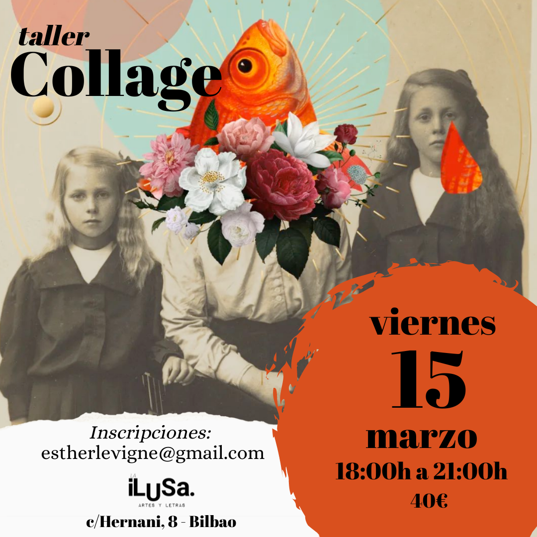 Taller Collage en La ilusa Bilbao.