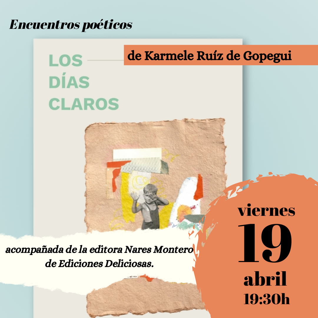 Presentación libro en La ilusa en abril. Encuentros poéticos.