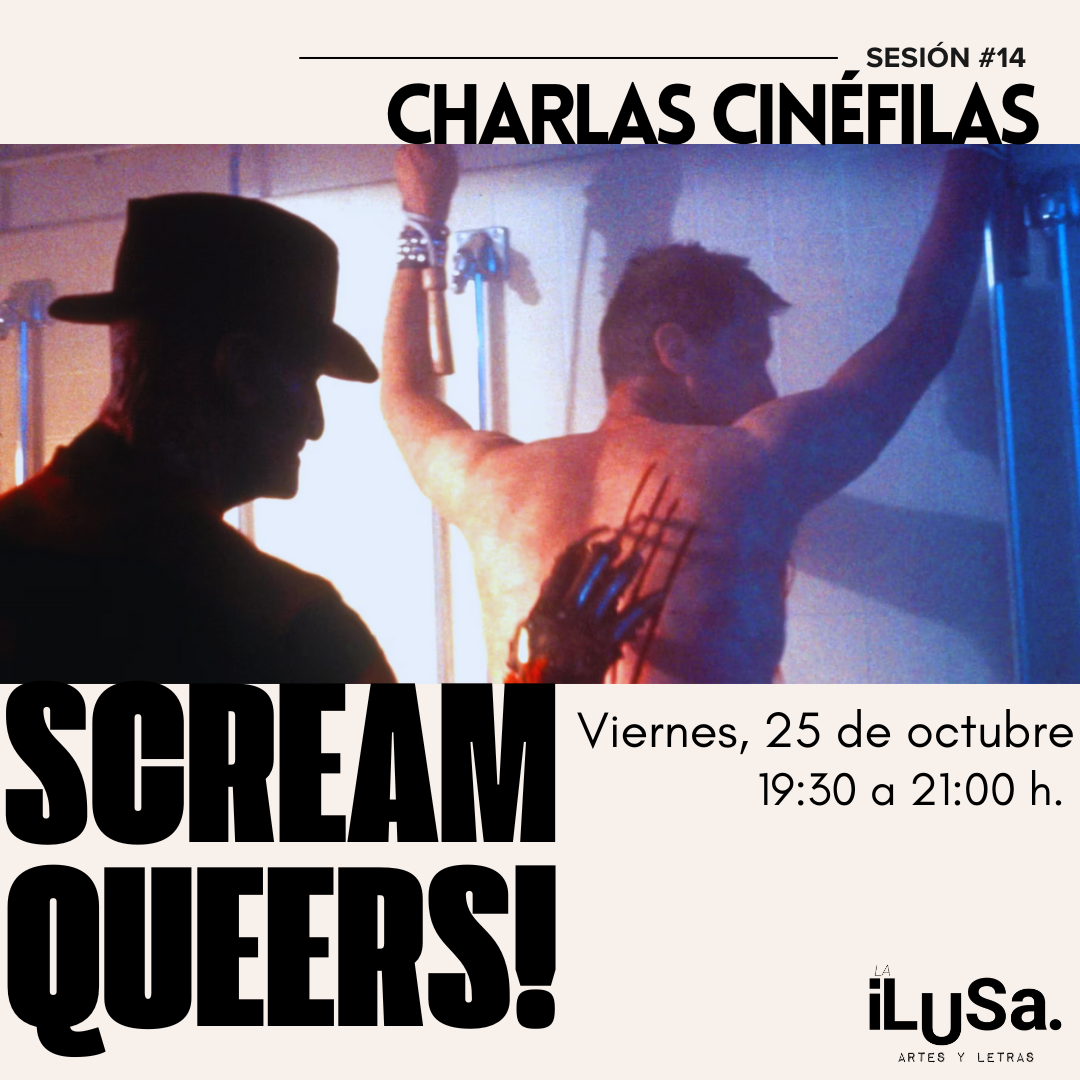 charlas de cine en Bilbao en La ilusa, scream queer, representaciones LGTBIQ+ en el género de terror