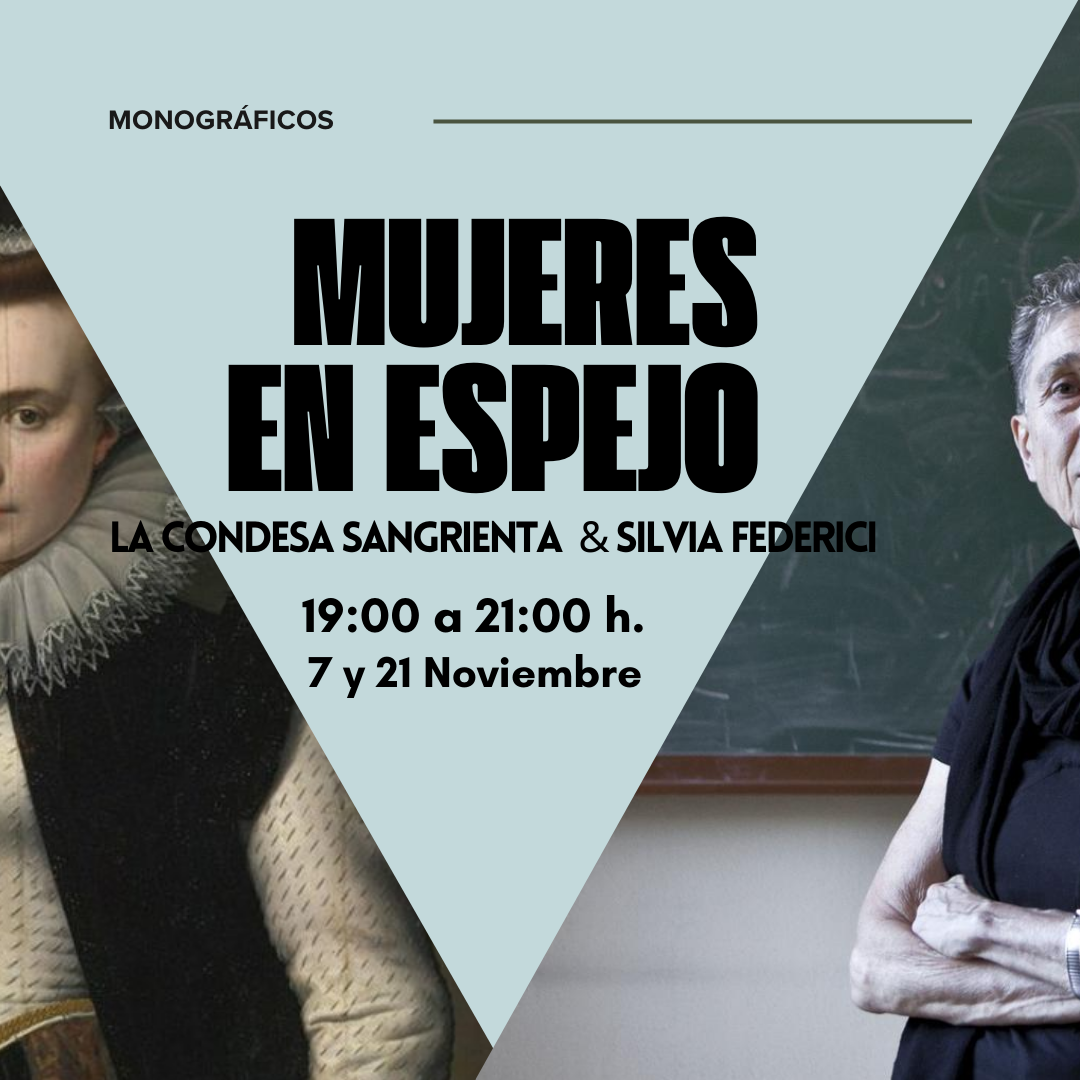 taller literatura feminista en La ilusa en Bilbao, báthory y federici