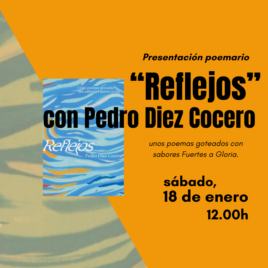Presentación de libro Reflejos de Pedro Díez Cocero en La ilusa en Bilbao.