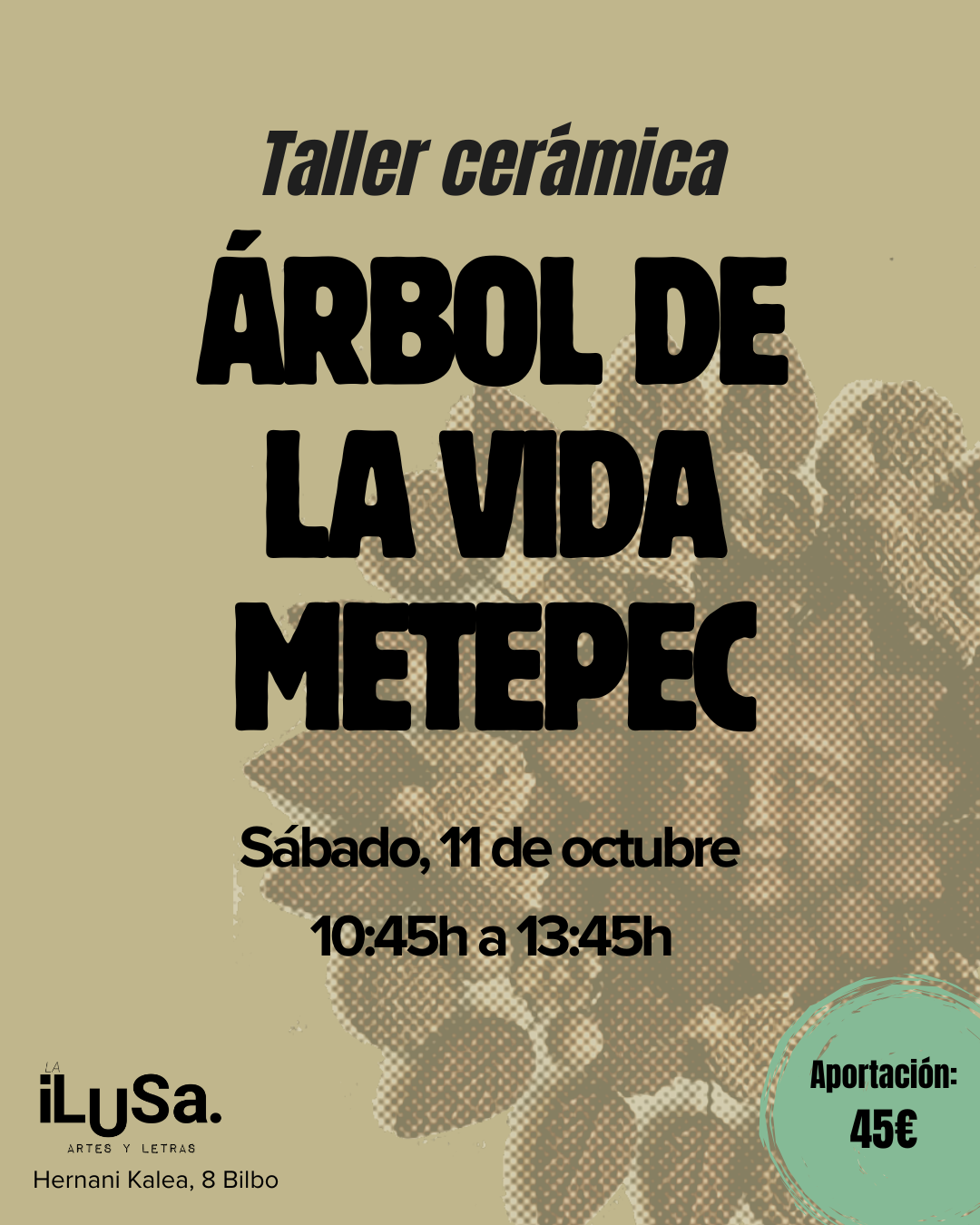 taller de cerámica en bilbao, , crea tu árbol de la vida metepec