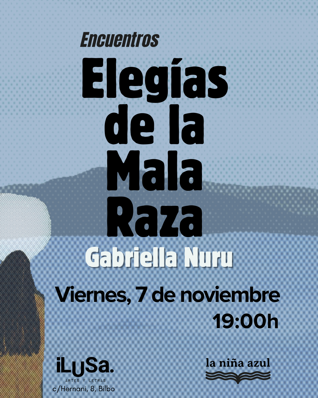 Presentación libro Elegías de la mala raza en La ilusa en Bilbao