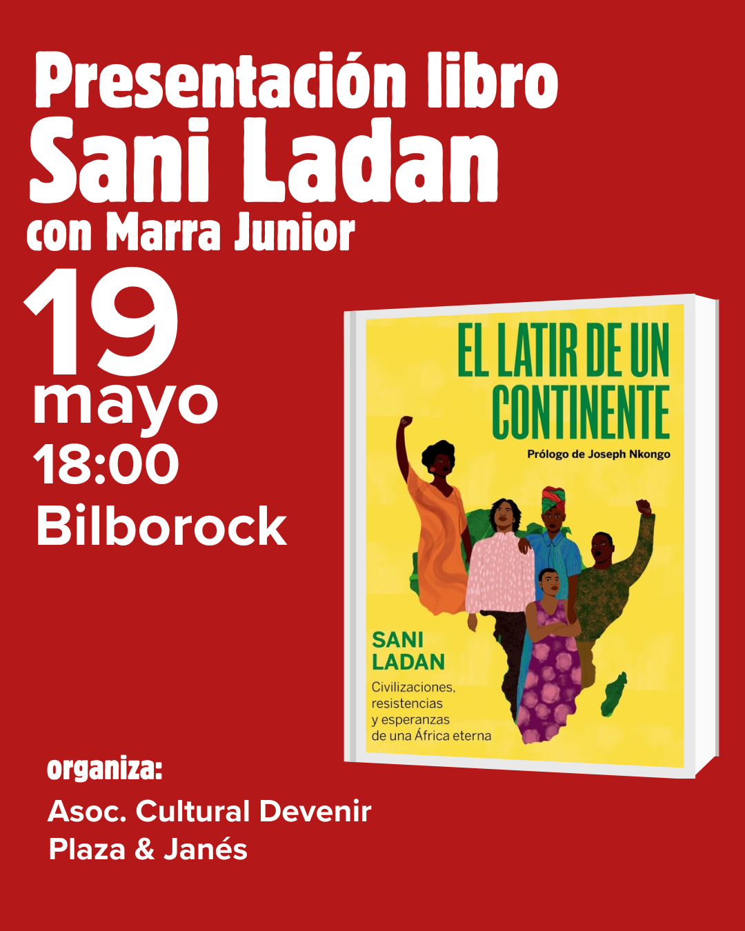 CARTEL PRESENTACIÓN SANI LADAN BILBOROCK