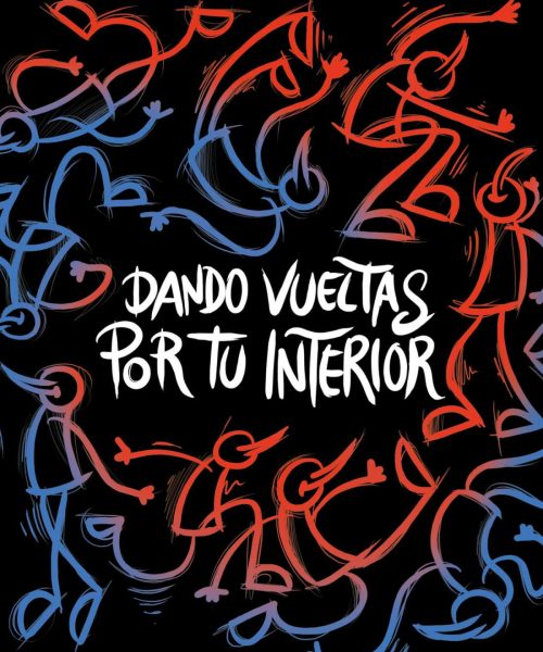 Inkoherente portada libro dando vueltas por tu interior