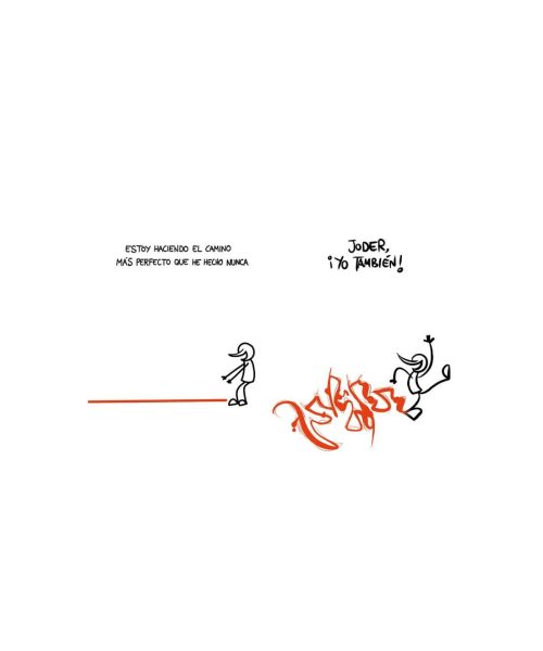 Viñeta libro Inkoherente Dando vueltas por tu interior