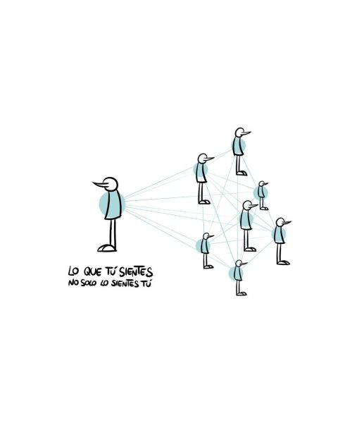 Viñeta libro Inkoherente Dando vueltas por tu interior